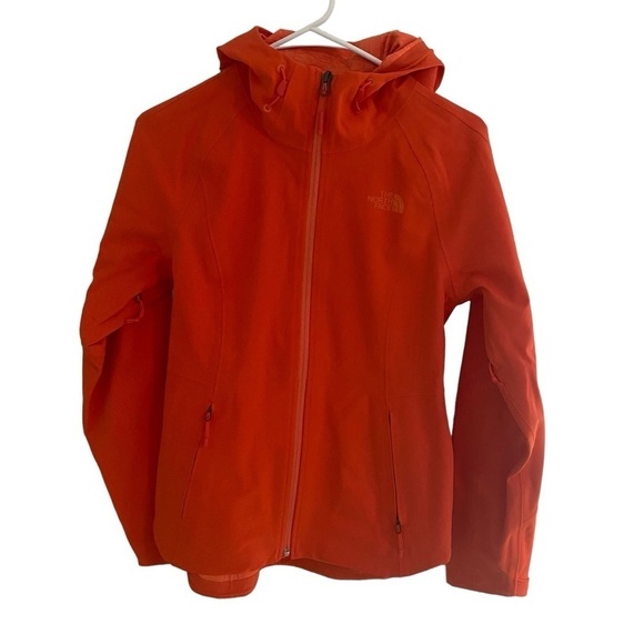 North Face Apex Flex Jacket Size XS Gore Tex Orange Shell - Picture 2 of 10